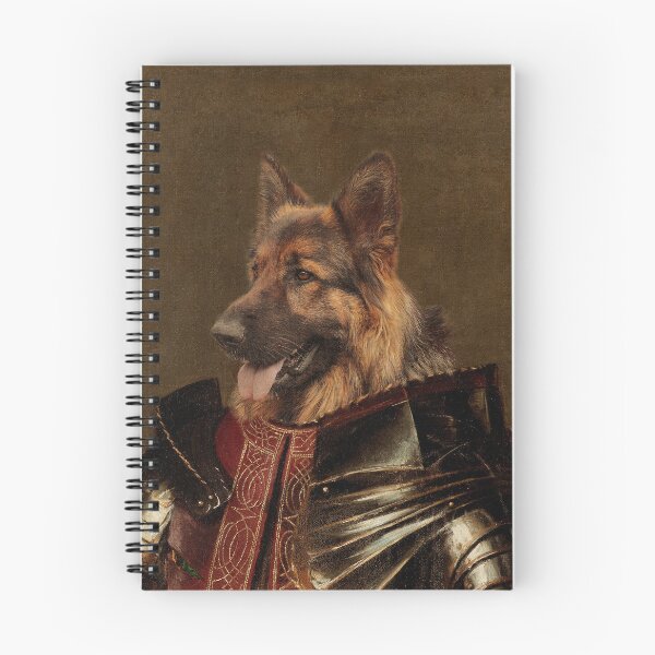 Item preview, Retrato renacentista del pastor alemán_Perro designed and sold by TeraiNB.