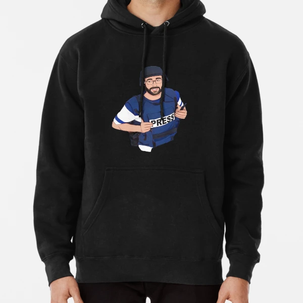 Motaz Azaiza Palestine Hero Pullover Hoodie for Sale by GlowinUp Shop