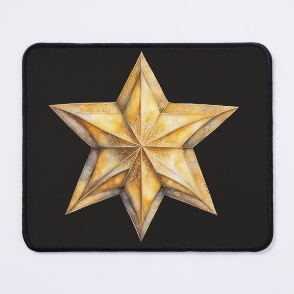 Item preview, Golden Star Logo, Watercolor style designed and sold by Planet Designs.