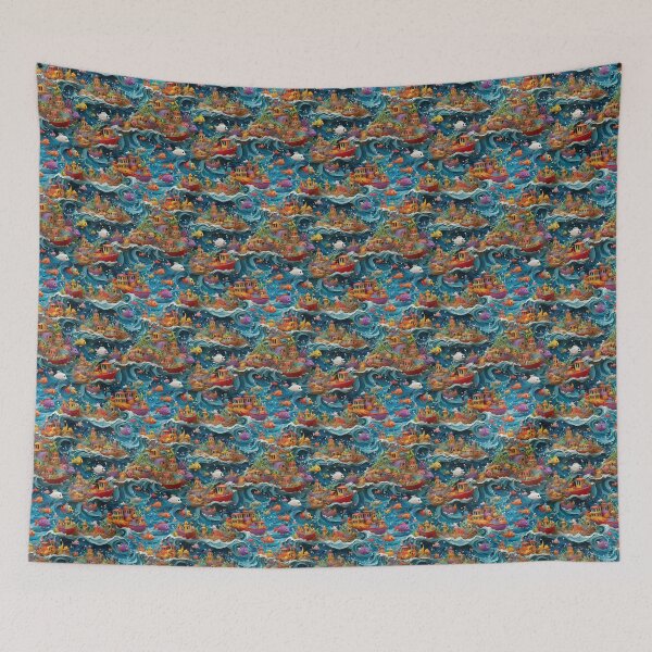 Item preview, CLAY STYLE, OCEAN SCENE designed and sold by NAG5089A.