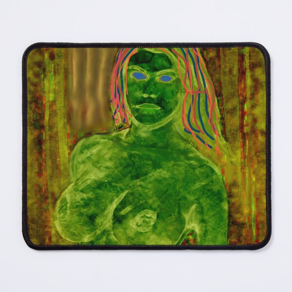 Item preview, Female nude, a composition in green designed and sold by pulchritude560.