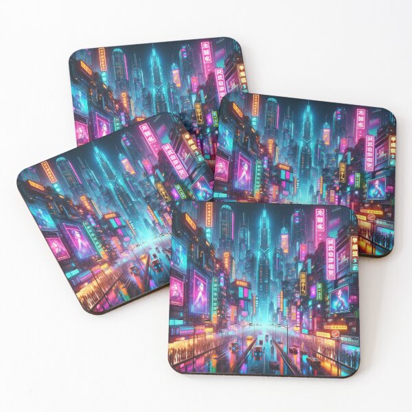 Item preview, Xenon: The Neon Flux City designed and sold by DronzaX.