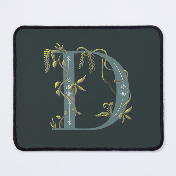 Item preview, Decorative letter D - jungle designed and sold by Chigurena.