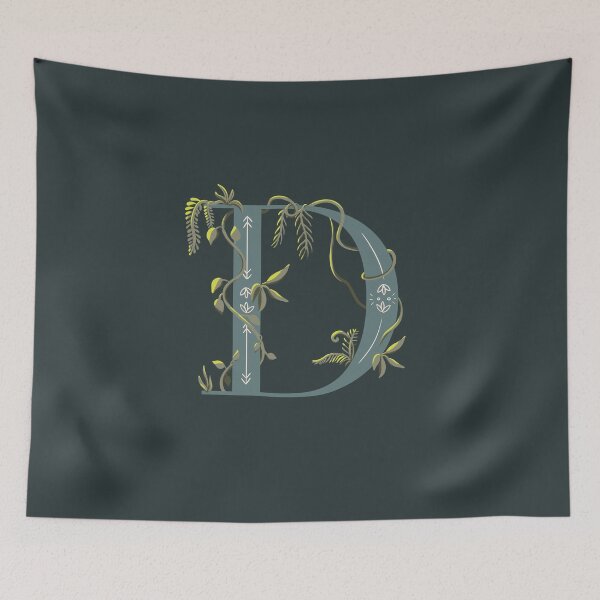 Item preview, Decorative letter D - jungle designed and sold by Chigurena.