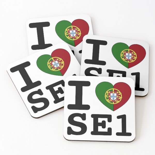 Item preview, I Love SE1 (Portuguese Flag) designed and sold by Londonation.