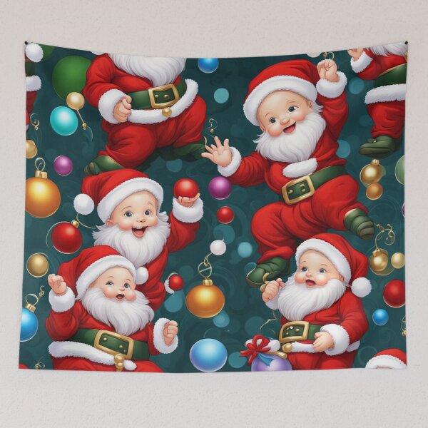 Item preview, Happy Baby Santa's designed and sold by purplesensation.