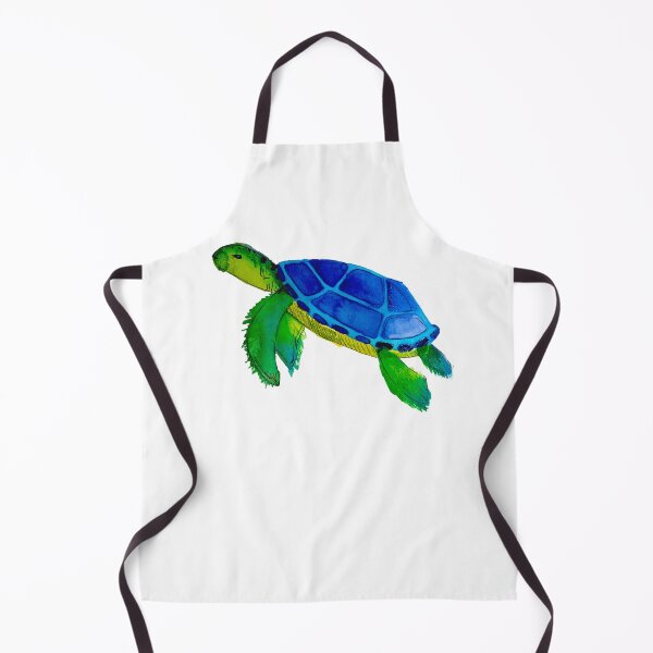 Item preview, Galapagos sea turtle made with watercolors designed and sold by BrianaCamilaB.