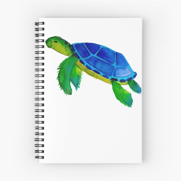 Item preview, Galapagos sea turtle made with watercolors designed and sold by BrianaCamilaB.