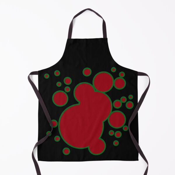 Item preview, Red and Green Circle and Abstract Shapes  designed and sold by atroffire.