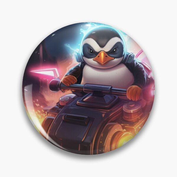 Item preview, Cute futuristic pinguin designed and sold by Cris888.