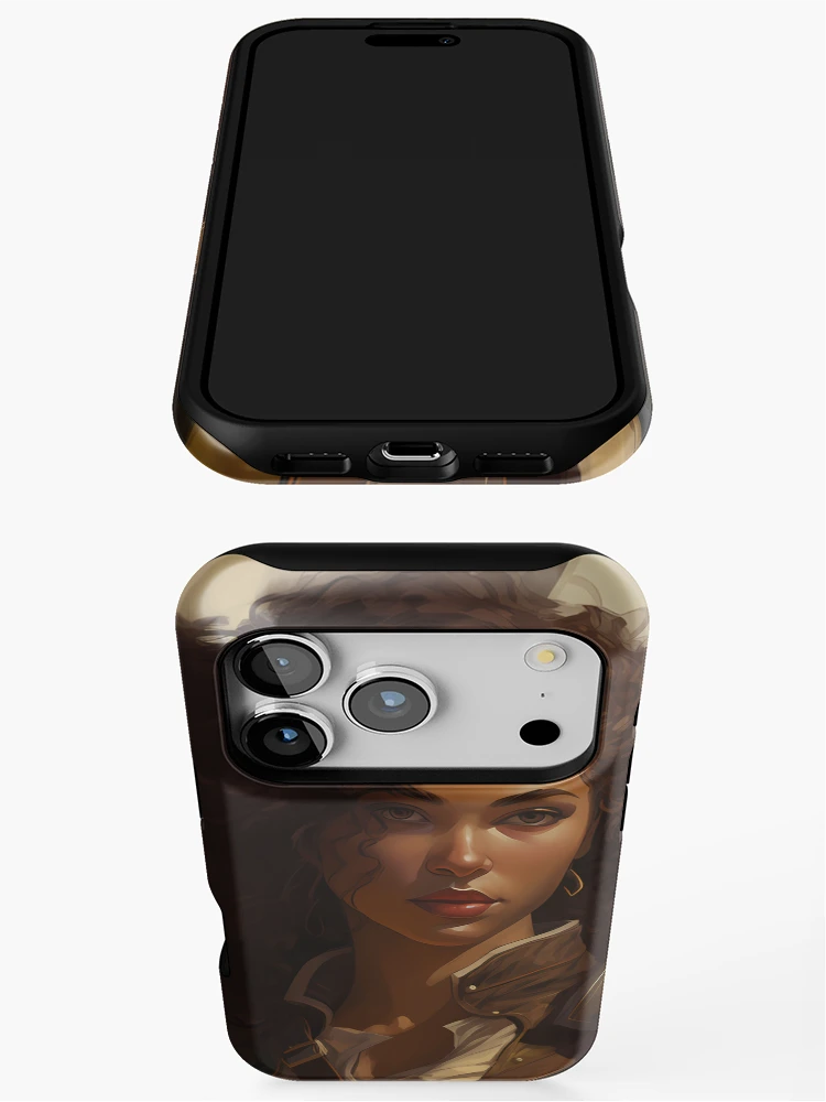Thumbnail 3 of 4, iPhone Case, Curly Ranger - Custom Character Portrait designed and sold by RaccoolDesign.