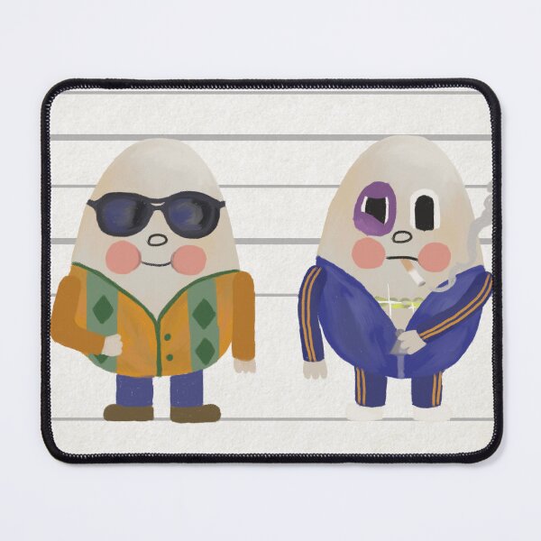 Item preview, Gangster Eggs, Cute Illustration designed and sold by vicvic11.