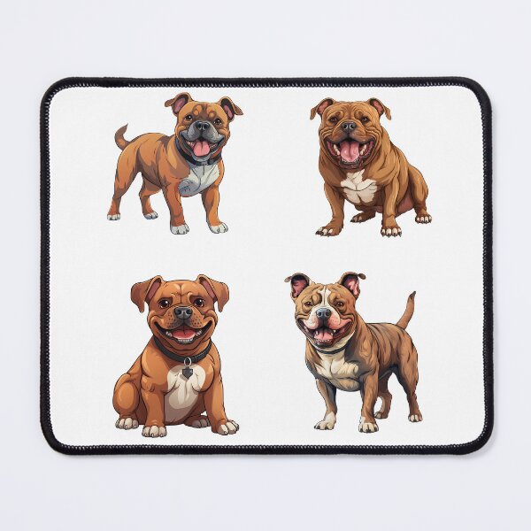 Item preview, Brown American Bully Dogs designed and sold by TheAnimalZ00.
