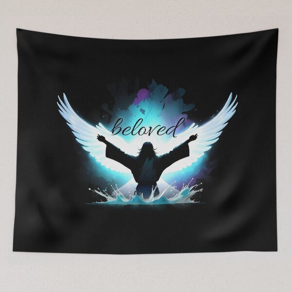 Item preview, "Beloved" Baptism of Christ Holy Spirit Dove designed and sold by FIGI.