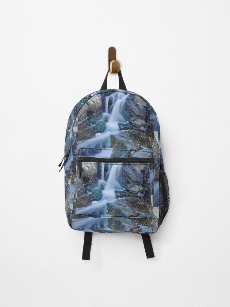 Thumbnail 1 of 3, Backpack, Wispy Waterfalls designed and sold by ReedS8.