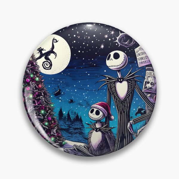Artikelvorschau, Tauchen Sie ein in den Weihnachtszauber: Einzigartige Kunst von Jack Skellington für eine zeitgemäße und festliche Feier. entworfen und verkauft von InsaneLEDP.