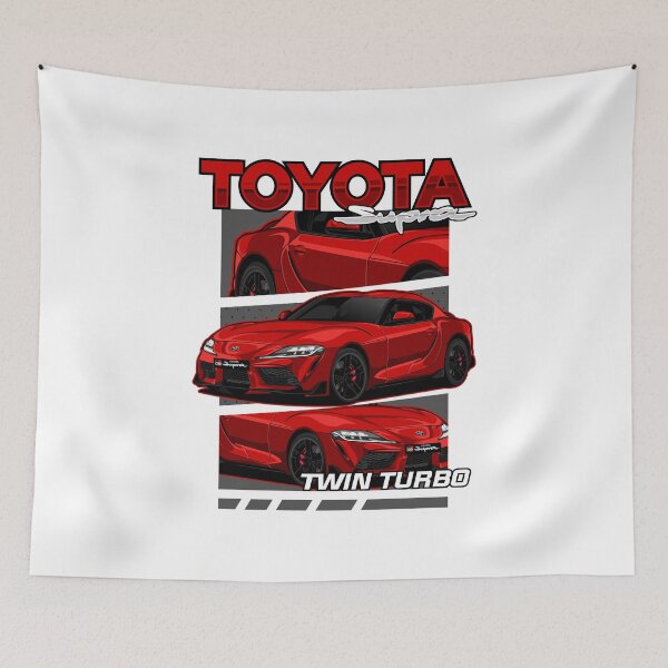 Artikelvorschau, Toyota Supra Twin Tuirbo Rot entworfen und verkauft von vektoranda.