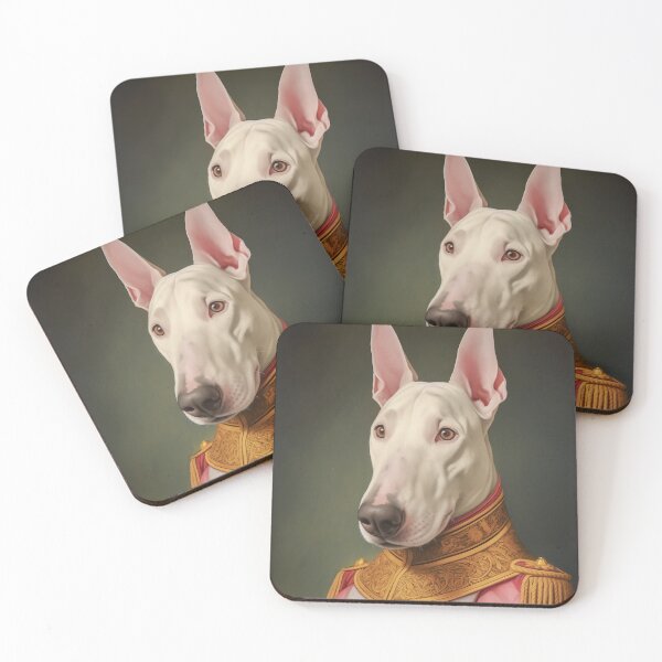 Item preview, Painting pink bull terrier designed and sold by Carinaprint.