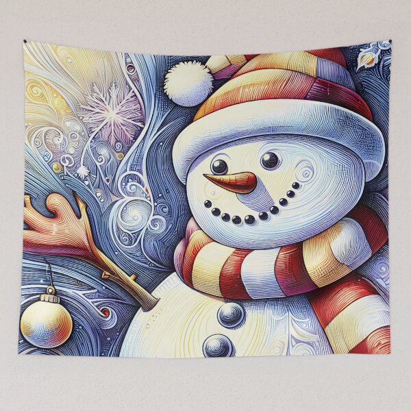 Item preview, Discover Frosty's Wonderland: Whimsical Christmas Art Featuring Frosty the Snowman for a Joyful Holiday Experience! designed and sold by InsaneLEDP.