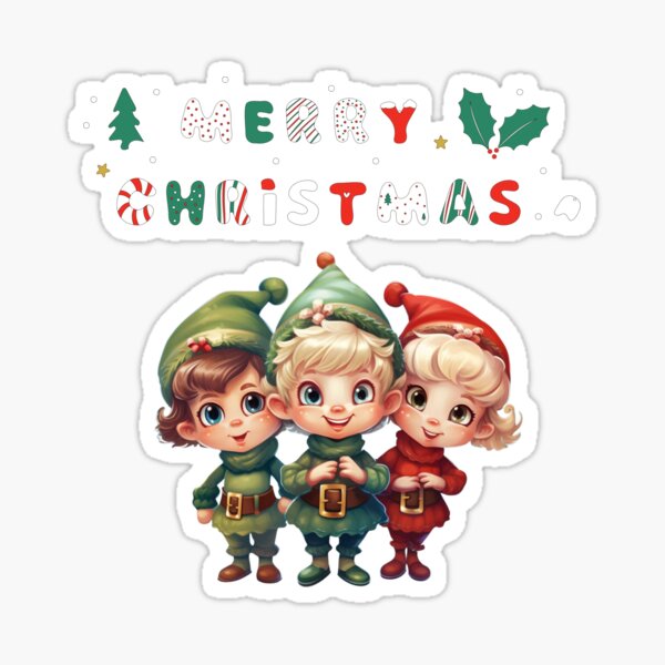 Item preview, Merry Christmas with Santy & Santa designed and sold by sweet-wan.