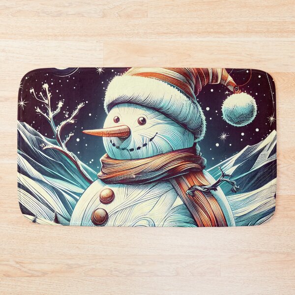 Item preview, Discover Frosty's Wonderland: Whimsical Christmas Art Featuring Frosty the Snowman for a Joyful Holiday Experience! designed and sold by InsaneLEDP.