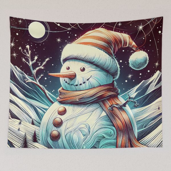 Item preview, Discover Frosty's Wonderland: Whimsical Christmas Art Featuring Frosty the Snowman for a Joyful Holiday Experience! designed and sold by InsaneLEDP.