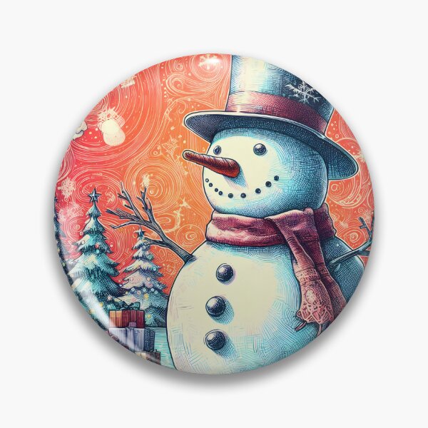 Item preview, Discover Frosty's Wonderland: Whimsical Christmas Art Featuring Frosty the Snowman for a Joyful Holiday Experience! designed and sold by InsaneLEDP.