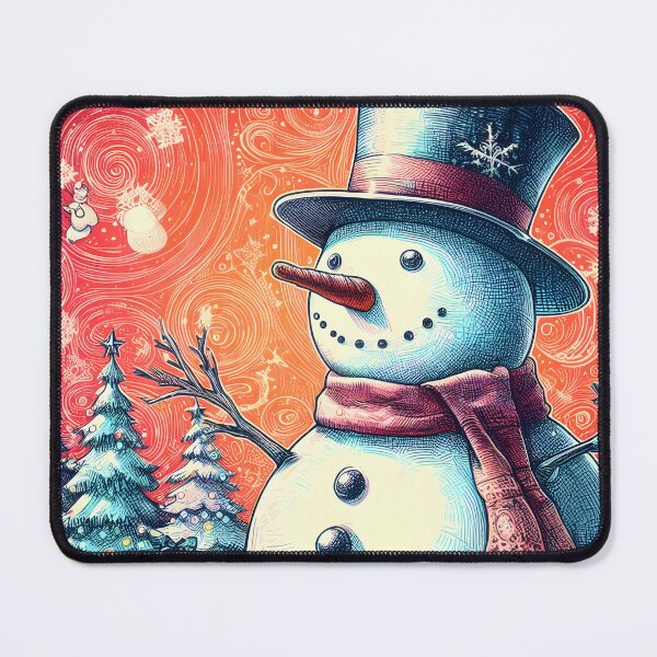 Item preview, Discover Frosty's Wonderland: Whimsical Christmas Art Featuring Frosty the Snowman for a Joyful Holiday Experience! designed and sold by InsaneLEDP.