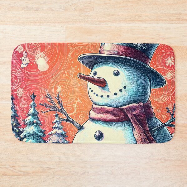 Item preview, Discover Frosty's Wonderland: Whimsical Christmas Art Featuring Frosty the Snowman for a Joyful Holiday Experience! designed and sold by InsaneLEDP.