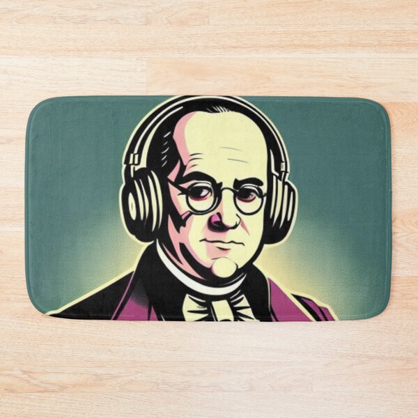 Item preview, Money Moves Ben Franklin Retro Headphones designed and sold by musicgeniusart.