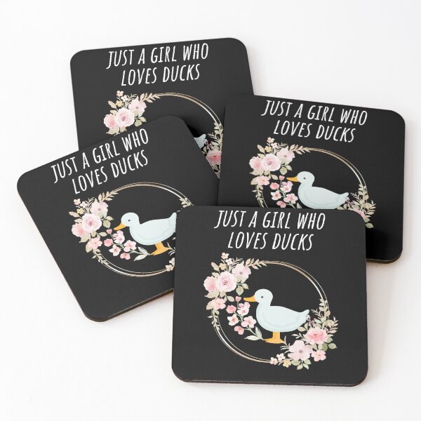 Item preview, Just a Girl who loves Ducks designed and sold by Oreo2020 Creations.