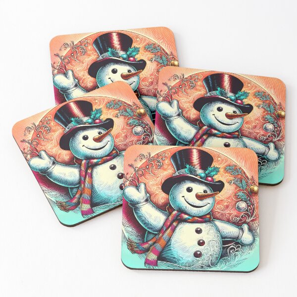 Item preview, Discover Frosty's Wonderland: Whimsical Christmas Art Featuring Frosty the Snowman for a Joyful Holiday Experience! designed and sold by InsaneLEDP.