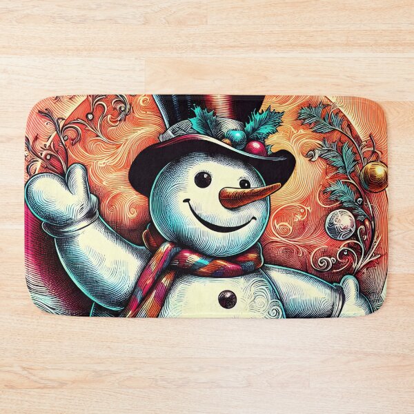 Item preview, Discover Frosty's Wonderland: Whimsical Christmas Art Featuring Frosty the Snowman for a Joyful Holiday Experience! designed and sold by InsaneLEDP.