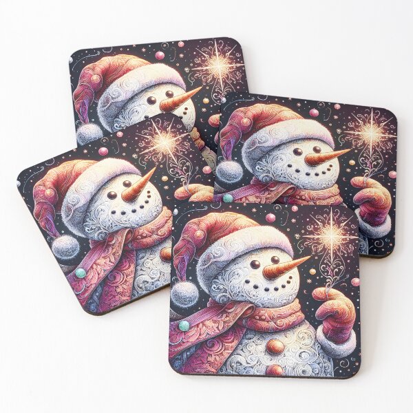 Item preview, Discover Frosty's Wonderland: Whimsical Christmas Art Featuring Frosty the Snowman for a Joyful Holiday Experience! designed and sold by InsaneLEDP.