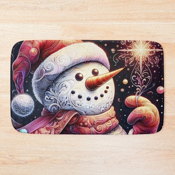 Item preview, Discover Frosty's Wonderland: Whimsical Christmas Art Featuring Frosty the Snowman for a Joyful Holiday Experience! designed and sold by InsaneLEDP.