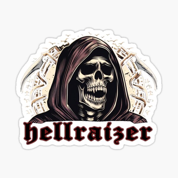 HellRaizer Vampire Reaper Sticker