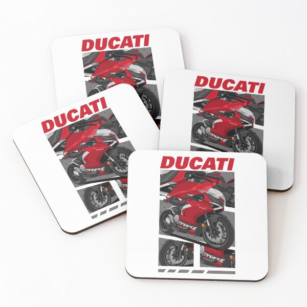 Item preview, Ducati Panigale V4 R Red manga/comic designed and sold by vektoranda.