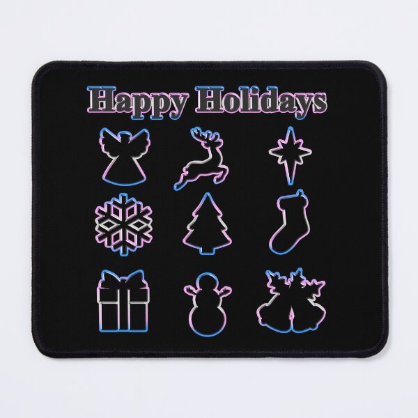 Item preview, LGBT Cookie cutters Happy Holidays Transgender Pride 2 designed and sold by TheirChoice.