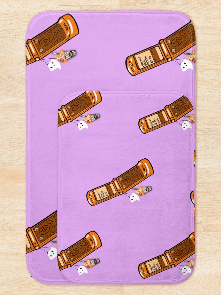 Thumbnail 5 of 6, Bath Mat, Ghosted designed and sold by CryptCreation.