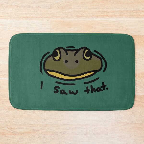 Item preview, “I saw that” frog designed and sold by TagArtCreative.