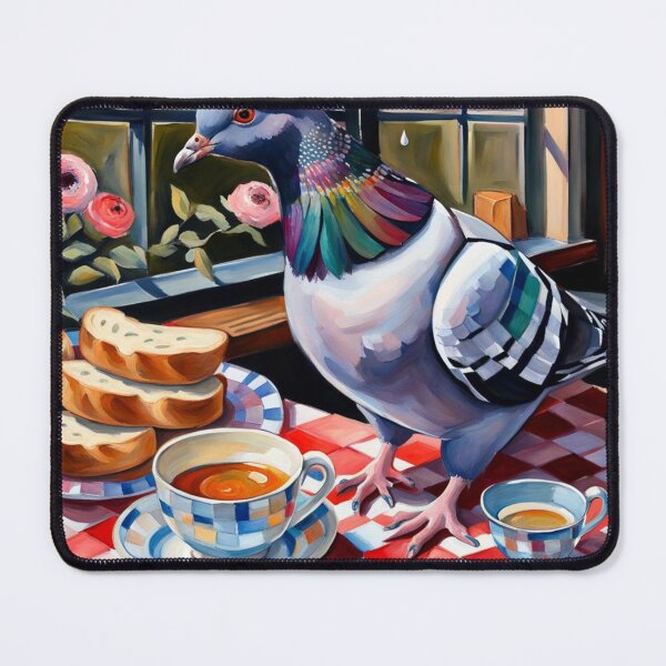 Item preview, THE PIGEONS COME FOR TEA designed and sold by AiMORGIE.