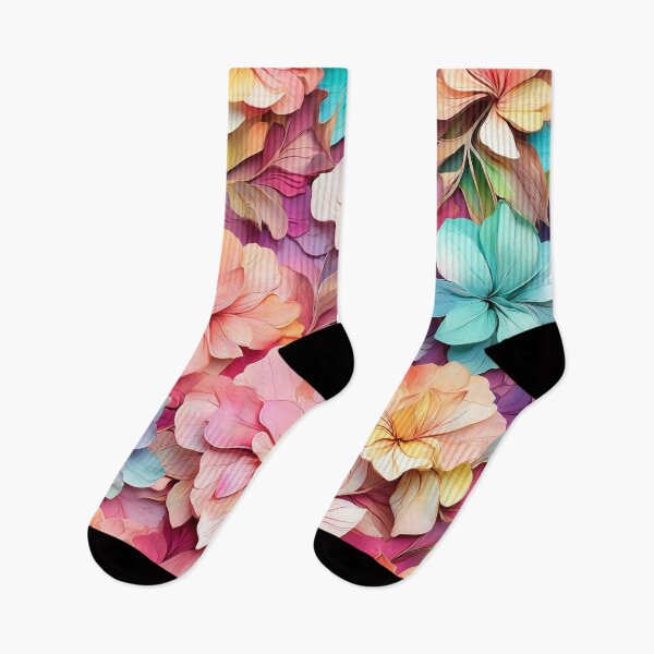 Artikelvorschau, 003 Seamless Flowers in Gradient Colors Background entworfen und verkauft von Alexis Art Collection.