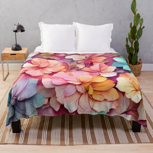 Artikelvorschau, 003 Seamless Flowers in Gradient Colors Background entworfen und verkauft von Alexis Art Collection.