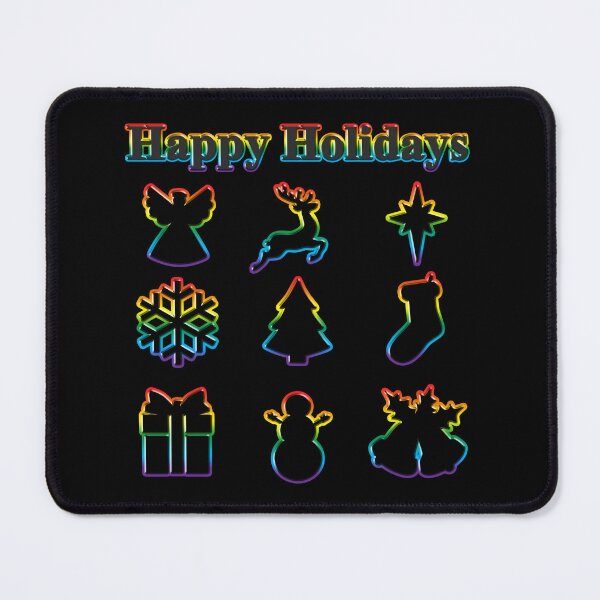 Item preview, LGBT Cookie cutters Happy Holidays Rainbow Pride 2 designed and sold by TheirChoice.