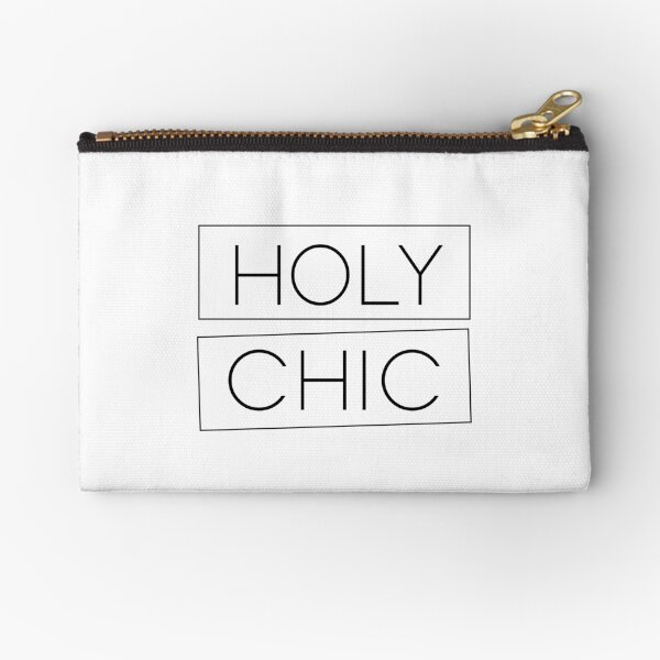 Holy Chic Box Zipper Pouch
