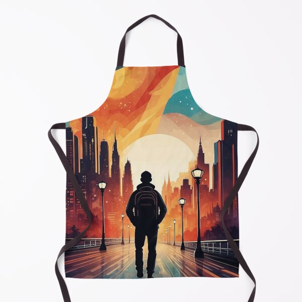 Item preview, 001 Silhouettes of Colorful City Buildings and Landmarks designed and sold by Alexis Art Collection.