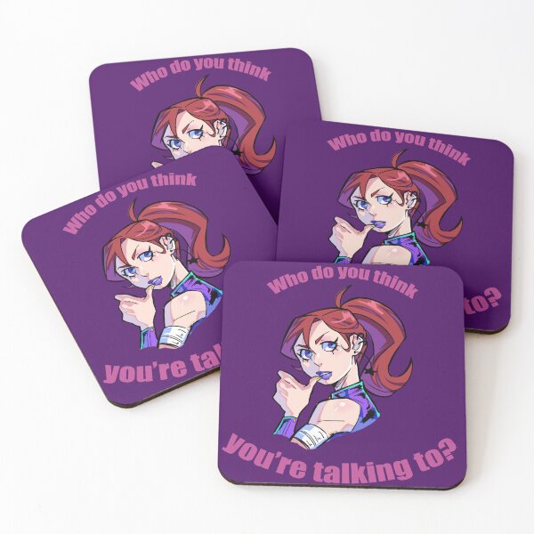 Item preview, "Who do you think you're talking to?" Bad Girl designed and sold by Michelle de Sousa.