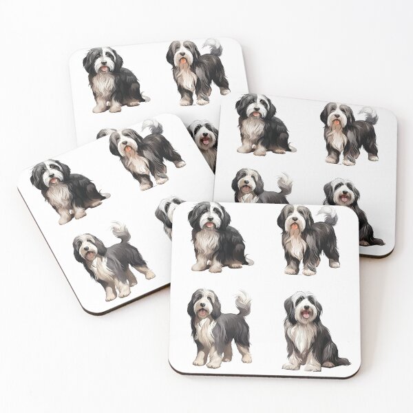 Item preview, collies barbudos designed and sold by TheAnimalZ00.