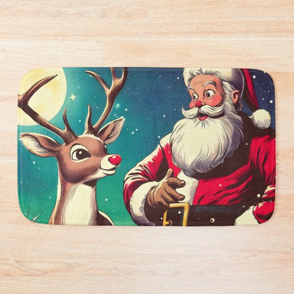 Item preview, Illuminate the Holidays: Whimsical Rudolph the Red-Nosed Reindeer Art for Festive Christmas Prints and Joyful Decor! designed and sold by InsaneLEDP.