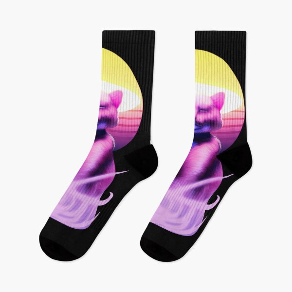 Item preview, Zen Cat Synthwave designed and sold by Bielzisimo.